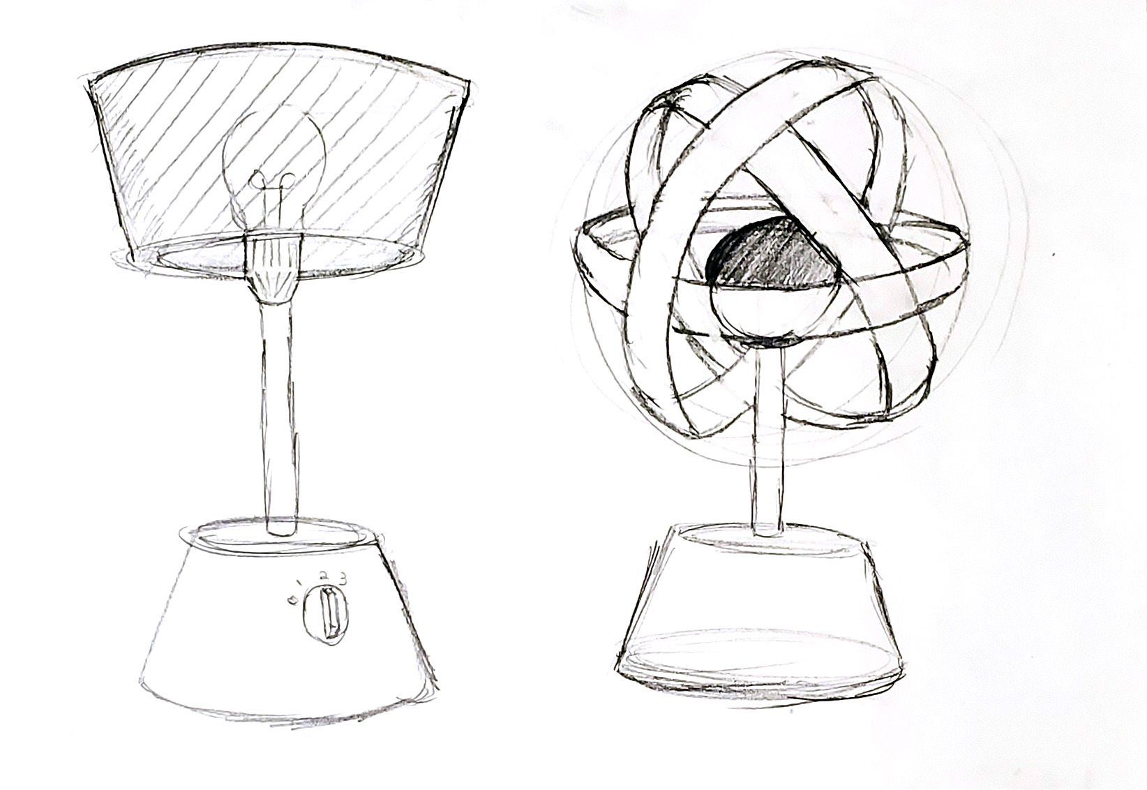 Geometric exploration sketch